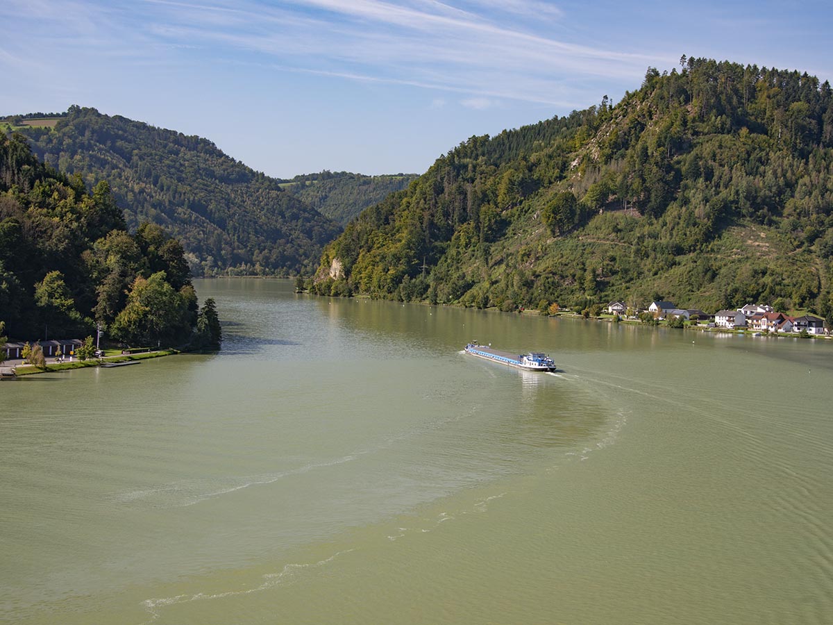 Donau flussaufwärts